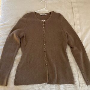 Abercrombie & Fitch Brown Cardigan Sweater